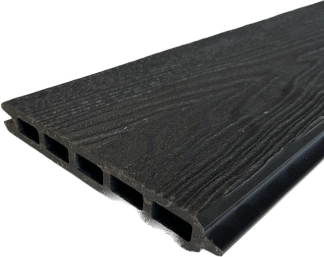 Composite Fencing Panel Kit in Black – modern and low-maintenance fencing option