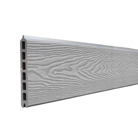 Composite Fencing Panel Kit in Grey β sleek and contemporary composite fencing panels.
