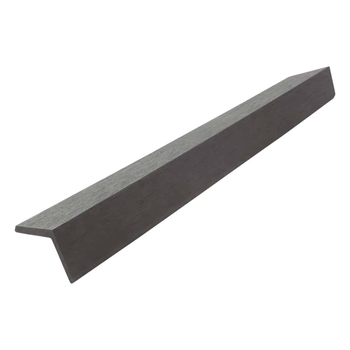 Black Decking Corner Trim – modern edge trim for a sharp and professional decking finish.
