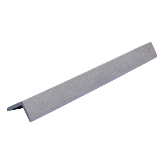 Grey Decking Corner Trim – neat finishing edge for composite decking installations.