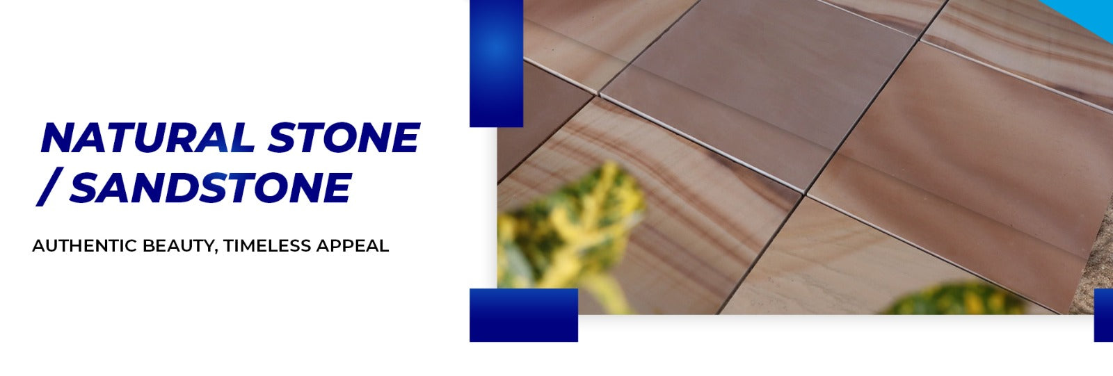 Garden transformation using flagstone paving slabs