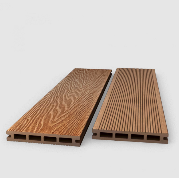 Teak-Coloured Deck Board – fade-resistant and durable decking solution