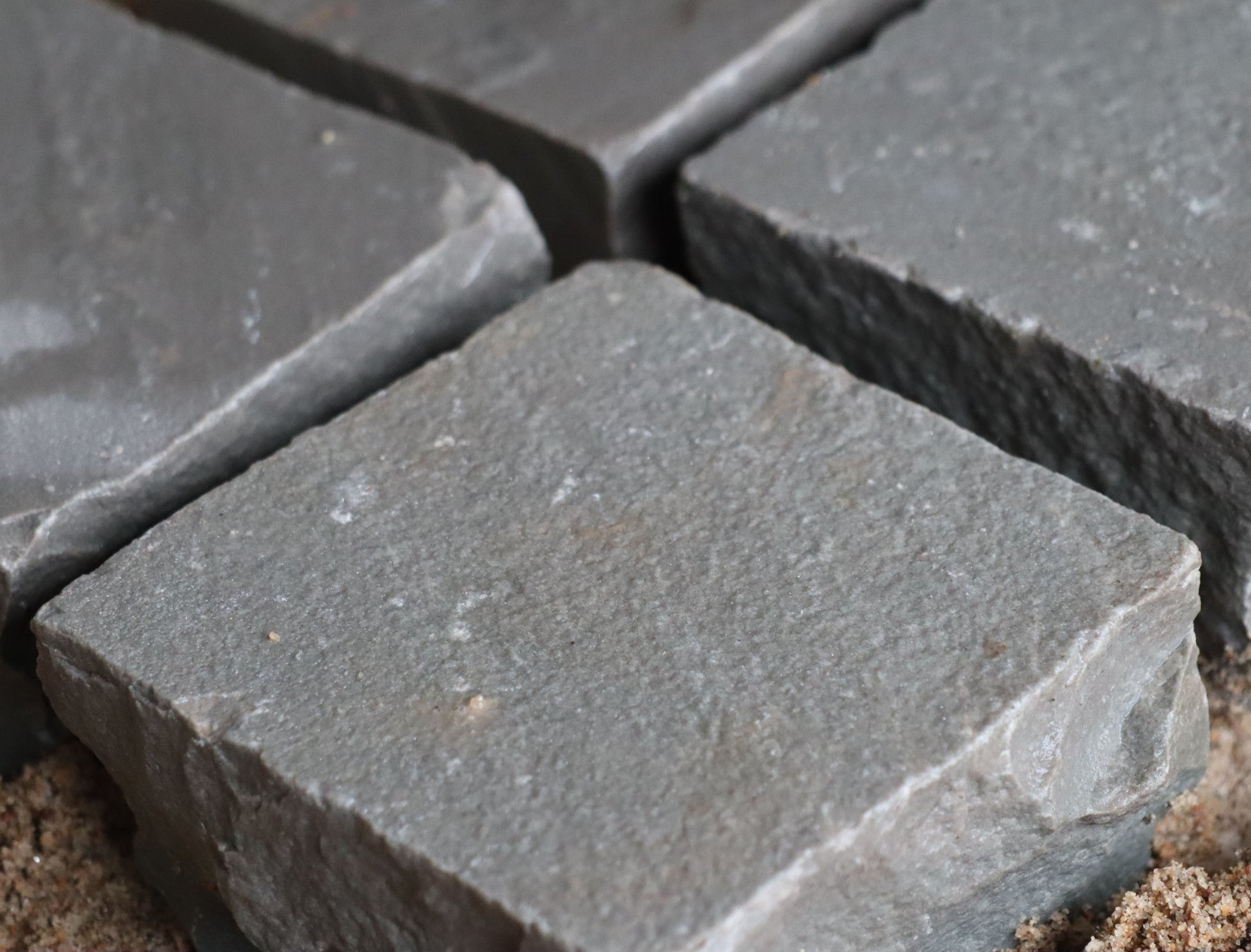 Natural Kandla Grey Cobbles – textured and durable stones perfect for traditional paths and borders